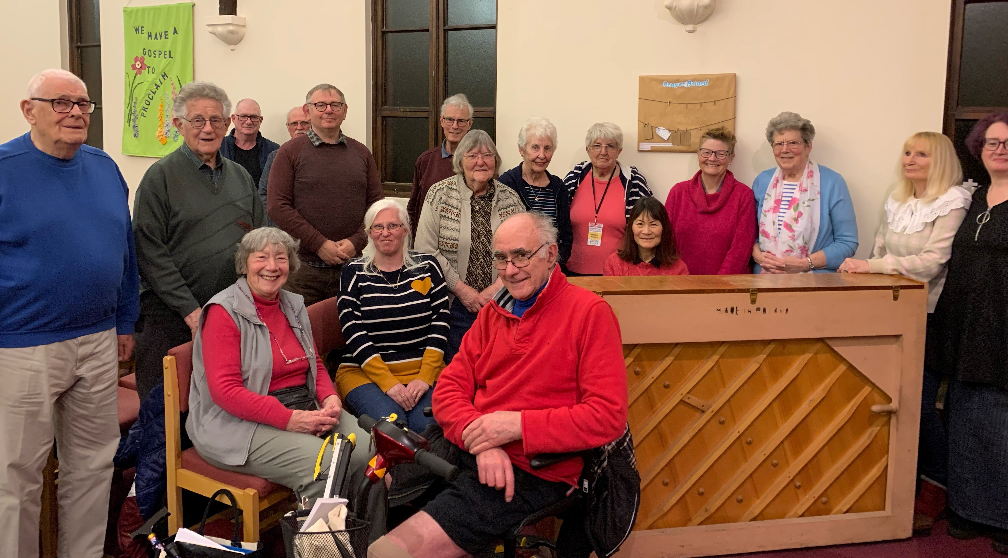 West Norfolk Singers rehearsing at Methodist Church, Heacham